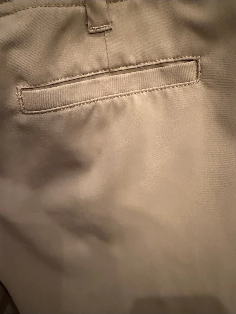 bcg Tan Flat-Front Kids Performance Shorts-Size Small